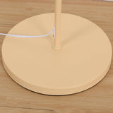 Mid Century Modern Pleated Shade Floor Lamp Retro Elegant Standing Light for Living Room