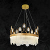 luxury-crown-design-glass-crystal-pendant-light-gold-finish-integrated-led-chandelier