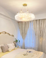 modern-crown-feather-pendant-light-with-adjustable-led-and-white-feathers-for-bedroom