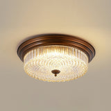 modern-walnut-wood-grain-crystal-glass-dome-led-ceiling-light-for-living-room