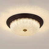 modern-walnut-wood-grain-crystal-glass-dome-led-ceiling-light-for-living-room
