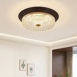 modern-walnut-wood-grain-crystal-glass-dome-led-ceiling-light-for-living-room
