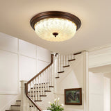 modern-walnut-wood-grain-crystal-glass-dome-led-ceiling-light-for-living-room