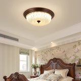 modern-walnut-wood-grain-crystal-glass-dome-led-ceiling-light-for-living-room