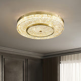 modern-luxury-brass-and-resin-flush-mount-ceiling-lamp-with-integrated-led-light