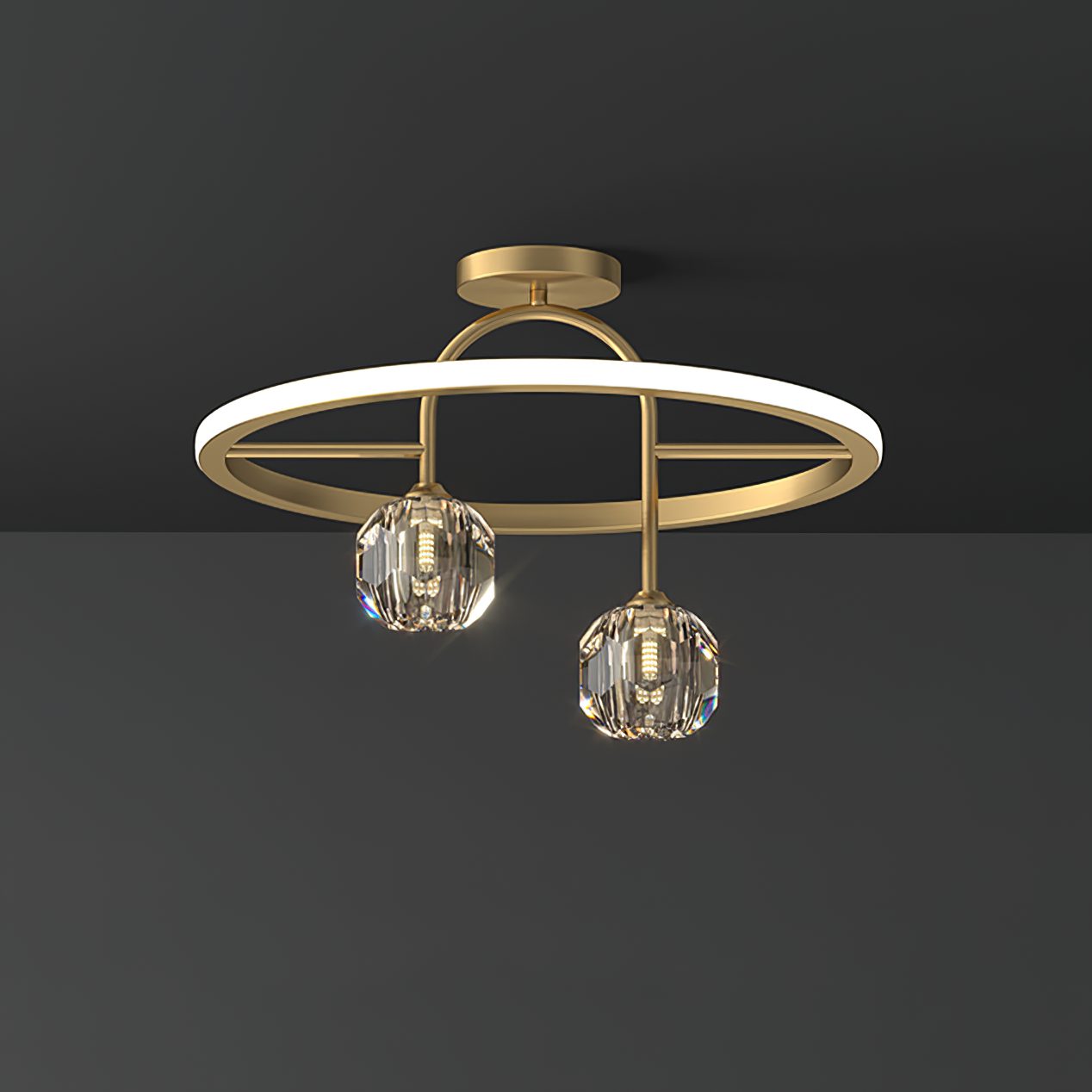 modern-crystal-u-shaped-flush-mount-ceiling-light-in-gold-with-integrated-led