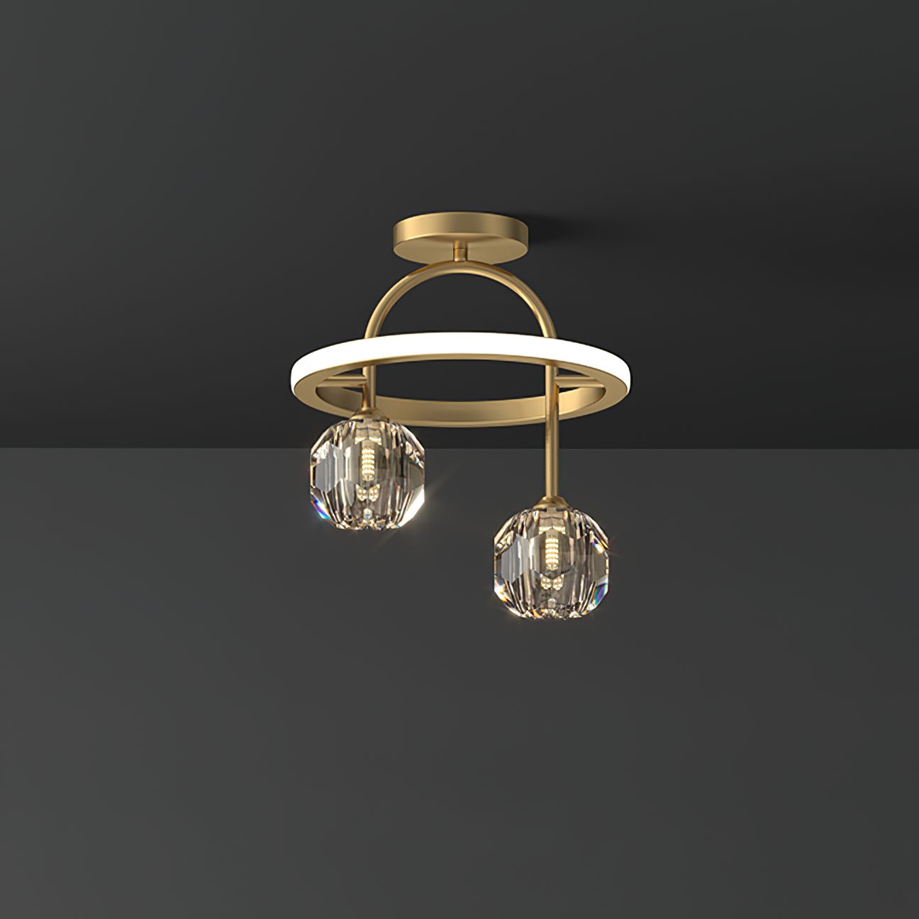 modern-crystal-u-shaped-flush-mount-ceiling-light-in-gold-with-integrated-led