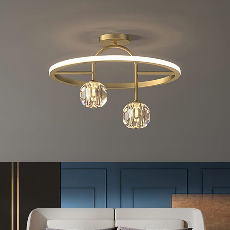 modern-crystal-u-shaped-flush-mount-ceiling-light-in-gold-with-integrated-led