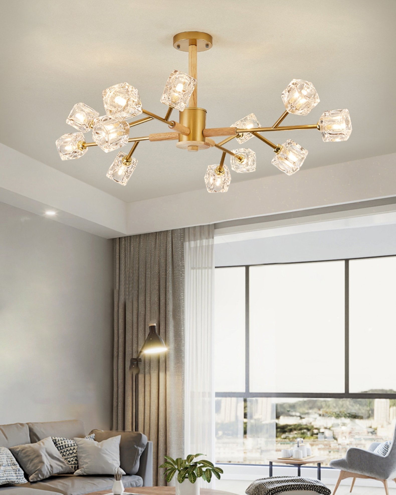 modern-geometric-cube-glass-chandelier-with-metal-wood-accents-for-elegant-home-lighting