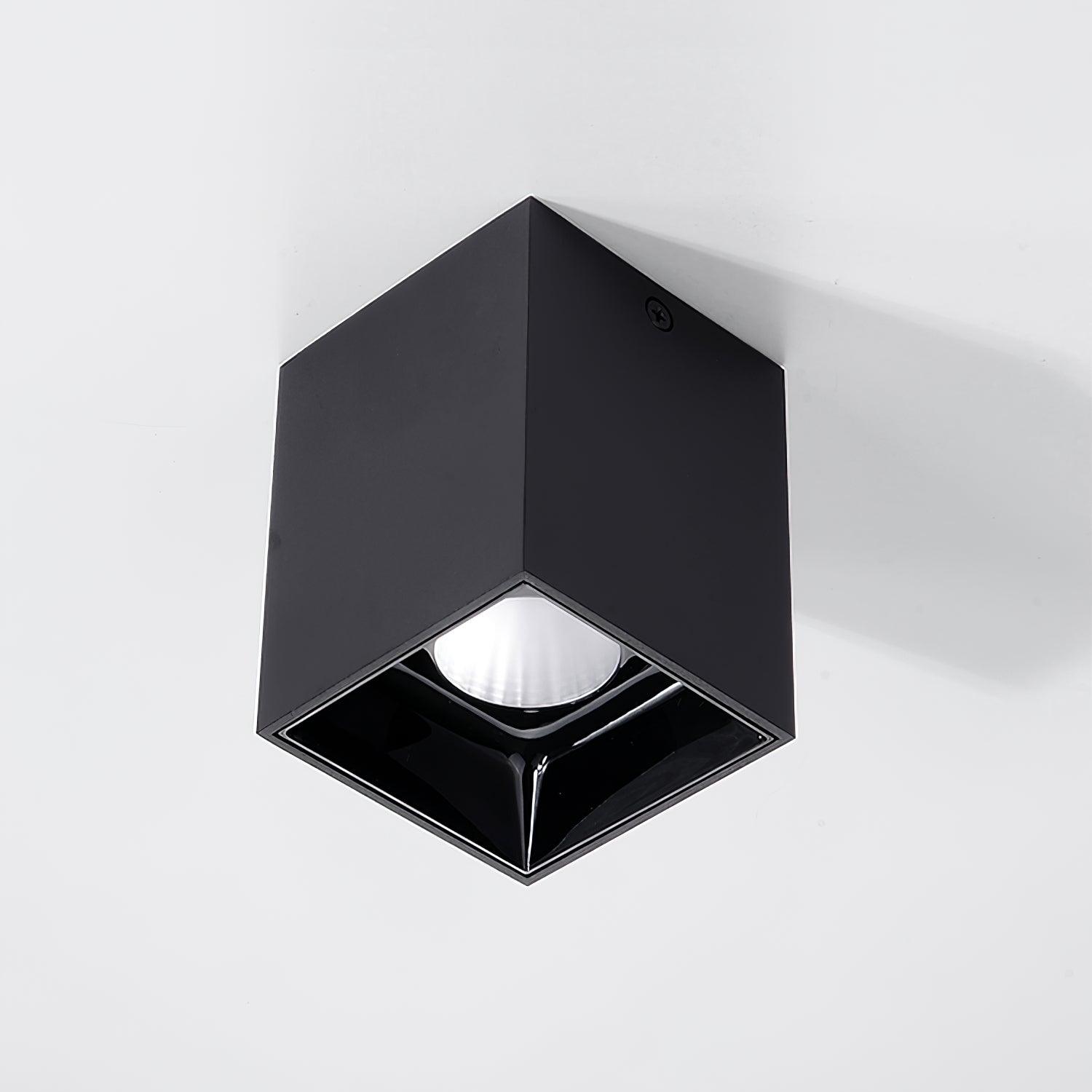 Square Cube LED Ceiling Spotlight for Modern Commercial and Residential Spaces