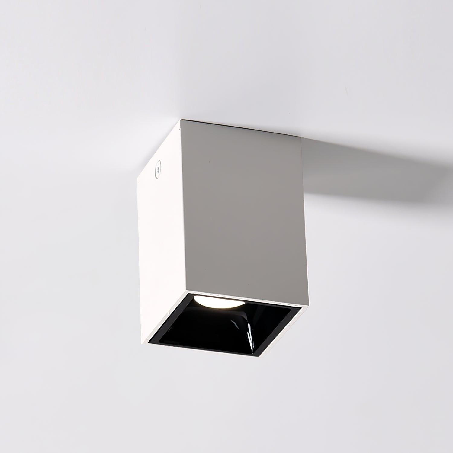 Square Cube LED Ceiling Spotlight for Modern Commercial and Residential Spaces