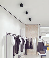 Square Cube LED Ceiling Spotlight for Modern Commercial and Residential Spaces