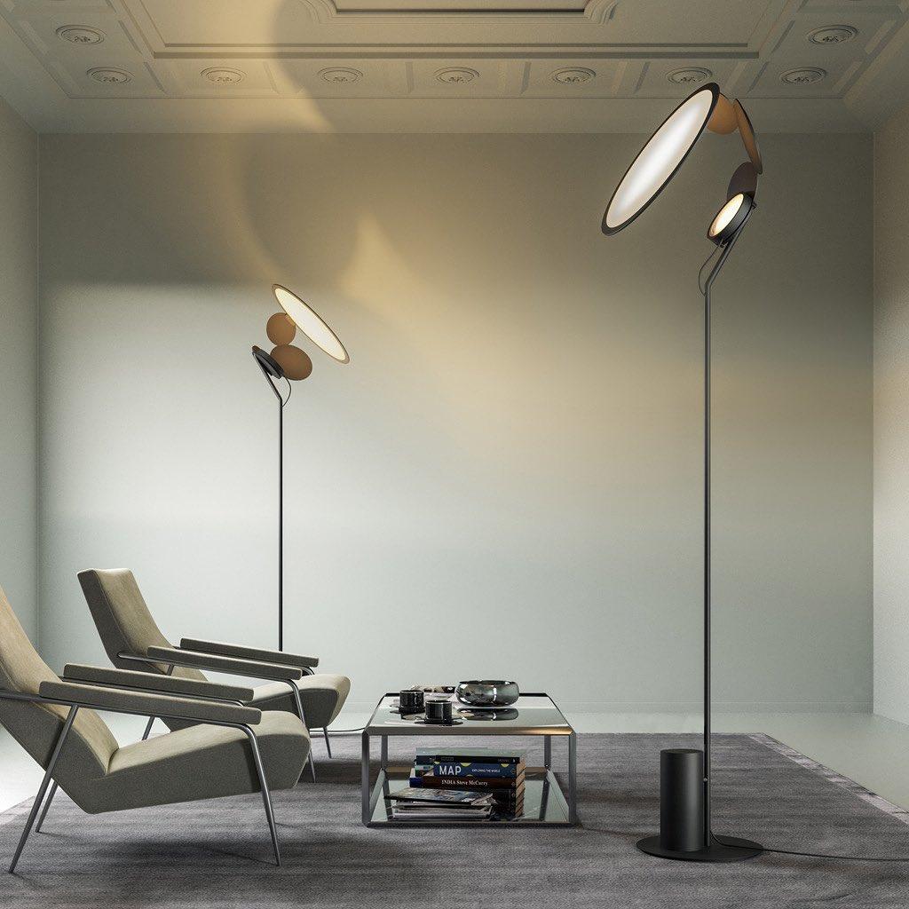 Modern Geometric Cut Adjustable Table Lamp with Integrated LED Lighting