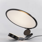 Modern Geometric Cut Adjustable Table Lamp with Integrated LED Lighting