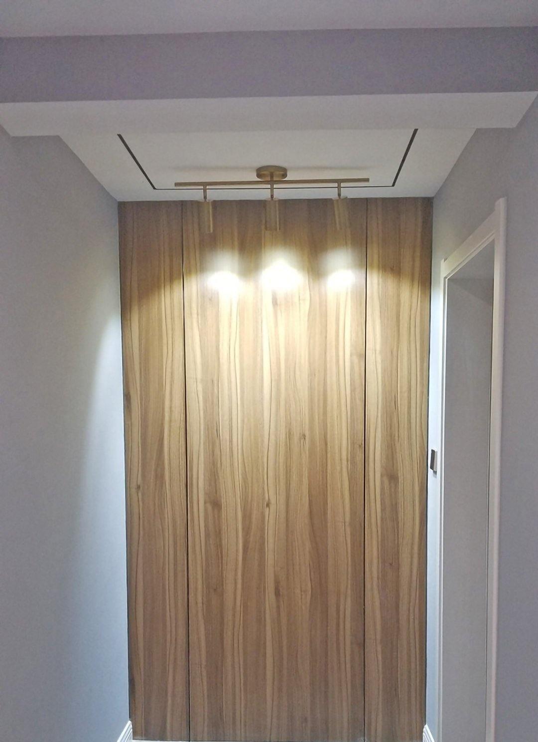 Rotatable Brass Cylinder Spotlight Flush Mount Ceiling Light for Modern Interiors