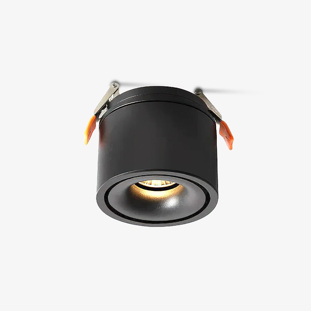 Modern Ember Recessed LED Ceiling Downlight Fixture Set of 2 for Living Room and Kitchen