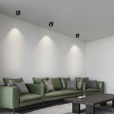 Modern Ember Recessed LED Ceiling Downlight Fixture Set of 2 for Living Room and Kitchen