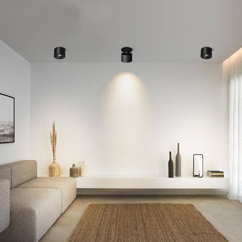 Modern Ember Recessed LED Ceiling Downlight Fixture Set of 2 for Living Room and Kitchen