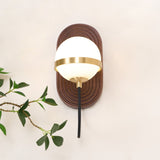 modern-walnut-wood-and-brass-round-wall-lamp-with-tri-color-integrated-led-sconce