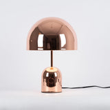 Modern Bell Domed Shade Desk Lamp Minimalist Metal Table Light for Office and Bedside