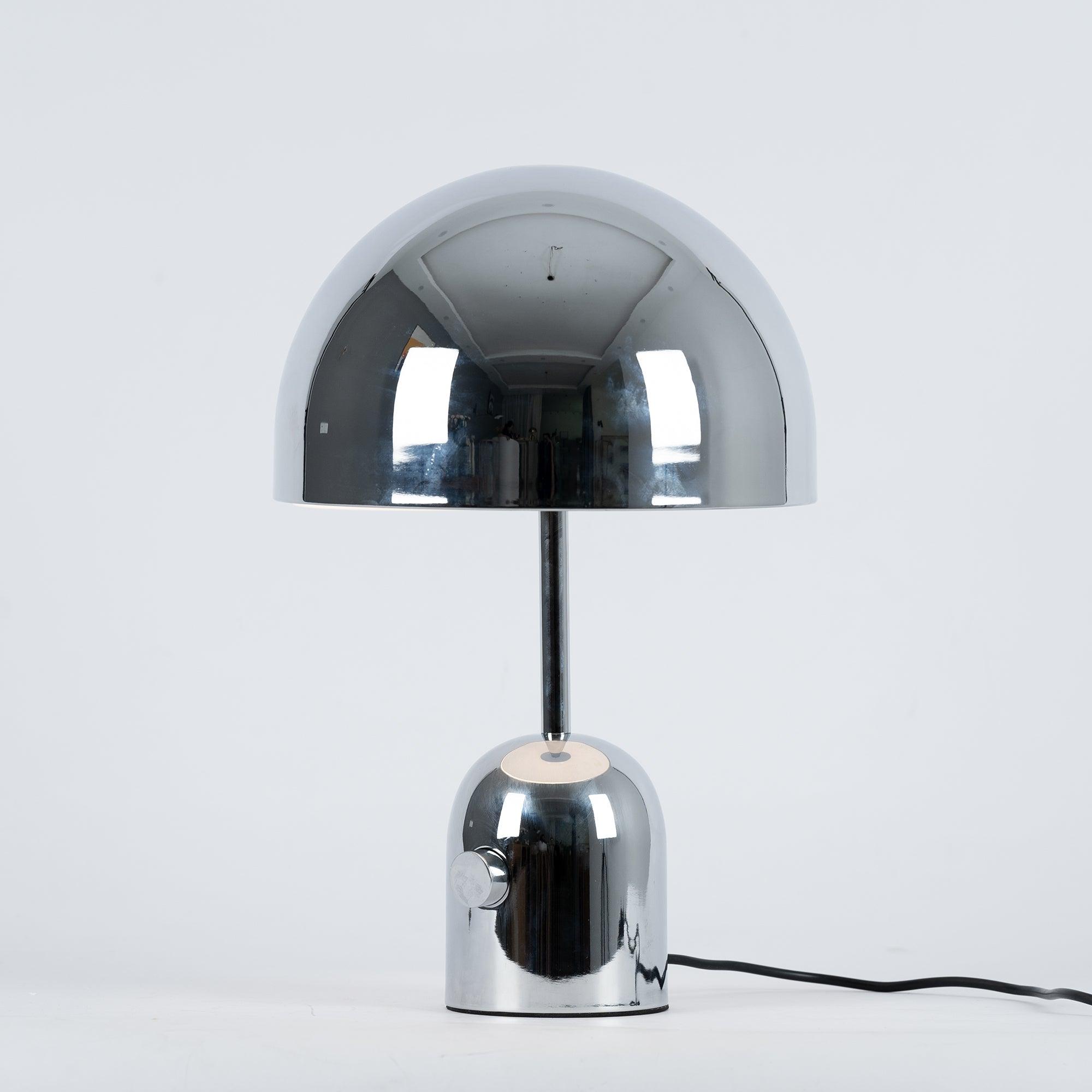 Modern Bell Domed Shade Desk Lamp Minimalist Metal Table Light for Office and Bedside