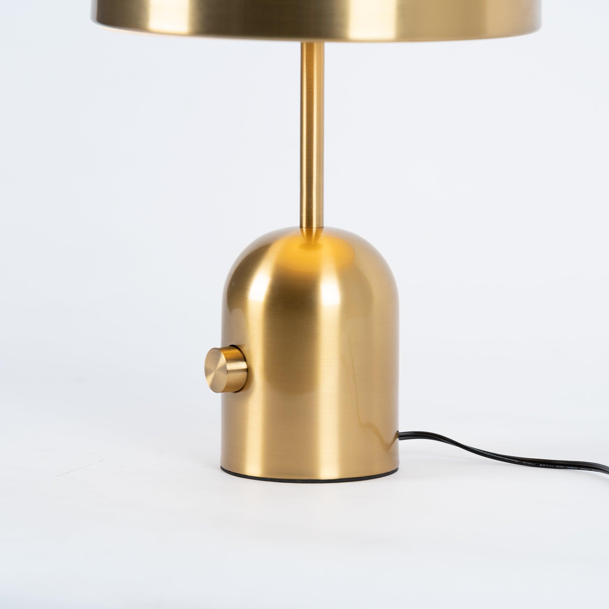 Modern Bell Domed Shade Desk Lamp Minimalist Metal Table Light for Office and Bedside