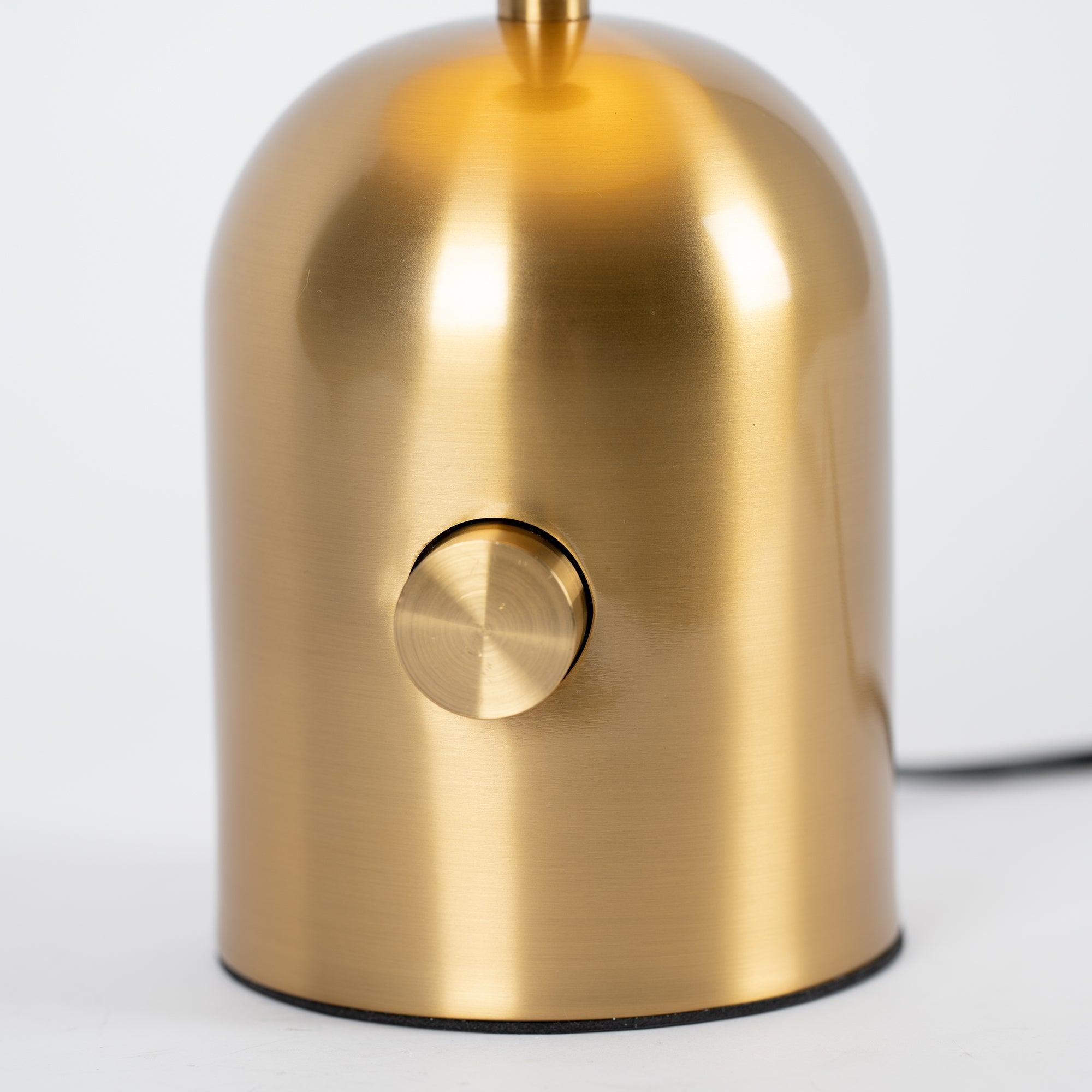 Modern Bell Domed Shade Desk Lamp Minimalist Metal Table Light for Office and Bedside