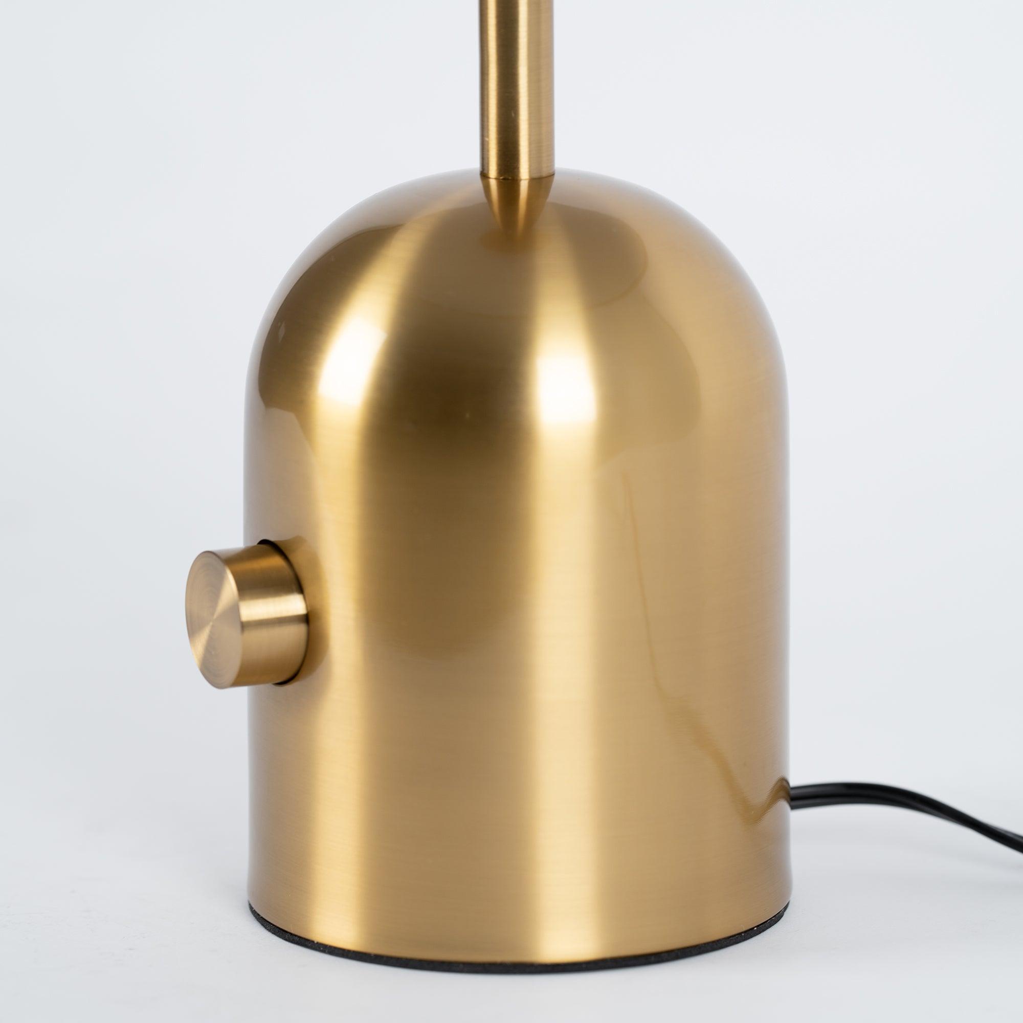 Modern Bell Domed Shade Desk Lamp Minimalist Metal Table Light for Office and Bedside