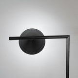 Minimalist Torchiere Floor Lamp with Rotating Cone Shade and Solid Marble Base