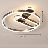 Geometric Cluster LED Ceiling Light Modern Flush Mount Fixture for Dining Room
