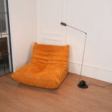 Dynamo Adjustable Arm LED Floor Lamp with Rotating Metal Diffuser and Cylindrical Base Standing Light