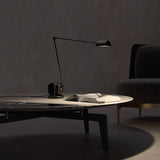 Dynamo Minimalist Adjustable LED Table Lamp Rotating Metal Desk Light for Modern Bedroom Office