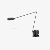 Dynamo Minimalist Adjustable LED Table Lamp Rotating Metal Desk Light for Modern Bedroom Office
