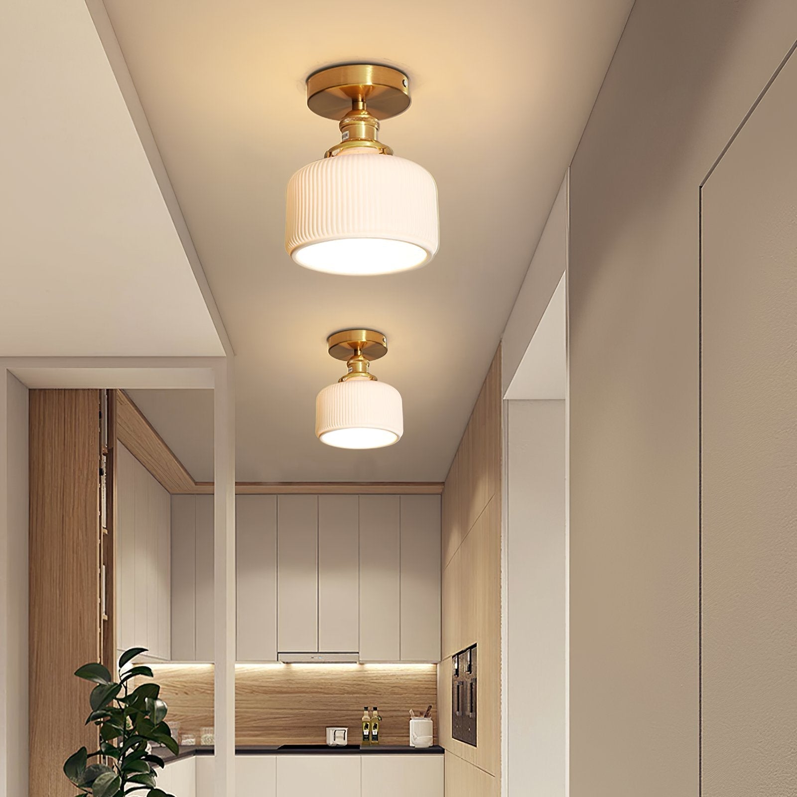 elegant-brass-and-white-ceramic-ceiling-lamp-flush-mount-lighting-fixture-for-modern-interiors