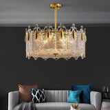 elegant-gold-patterned-glass-petal-round-chandelier-with-hand-formed-glass