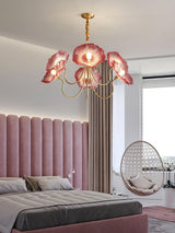 contemporary-glass-lotus-leaf-pendant-light-gold-chandelier-for-elegant-interior-design