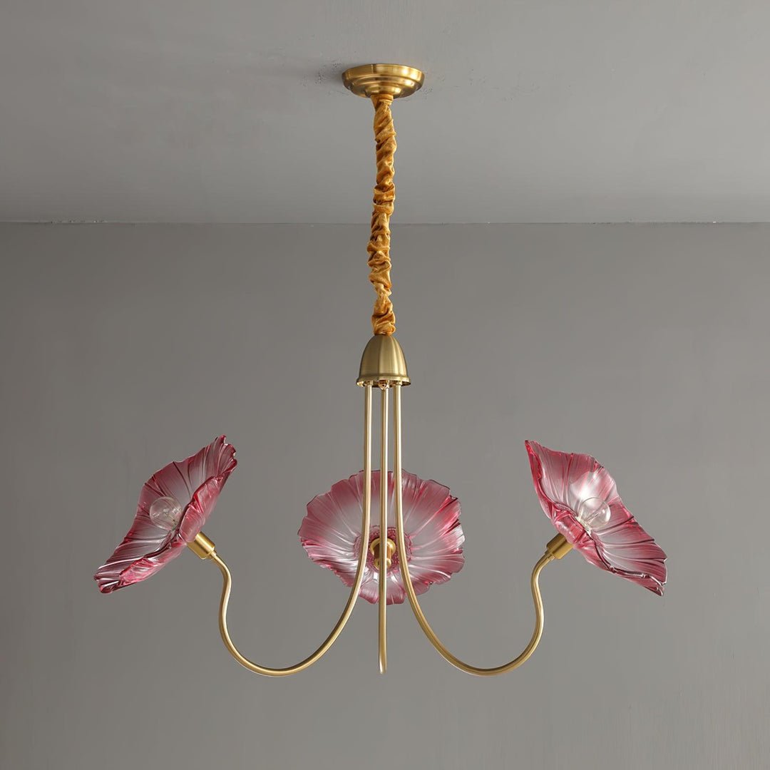 contemporary-glass-lotus-leaf-pendant-light-gold-chandelier-for-elegant-interior-design
