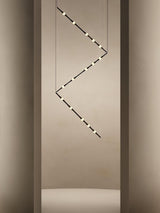 dew-explores-modern-linear-led-pendant-light-with-organic-oval-points-for-stairwells