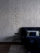 dew-explores-modern-linear-led-pendant-light-with-organic-oval-points-for-stairwells