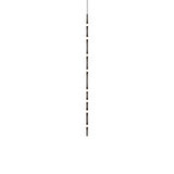 dew-explores-modern-linear-led-pendant-light-with-organic-oval-points-for-stairwells