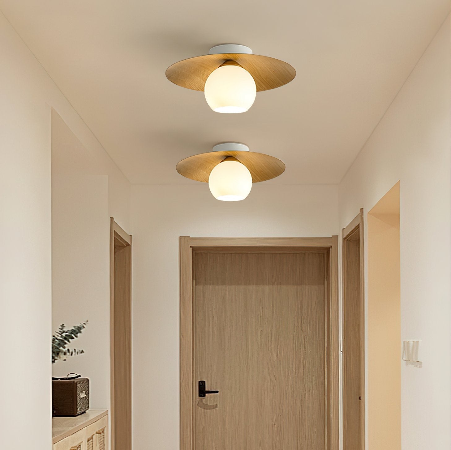 modern-wood-grain-glass-dish-ceiling-light-flush-mount-fixture-for-home-decor