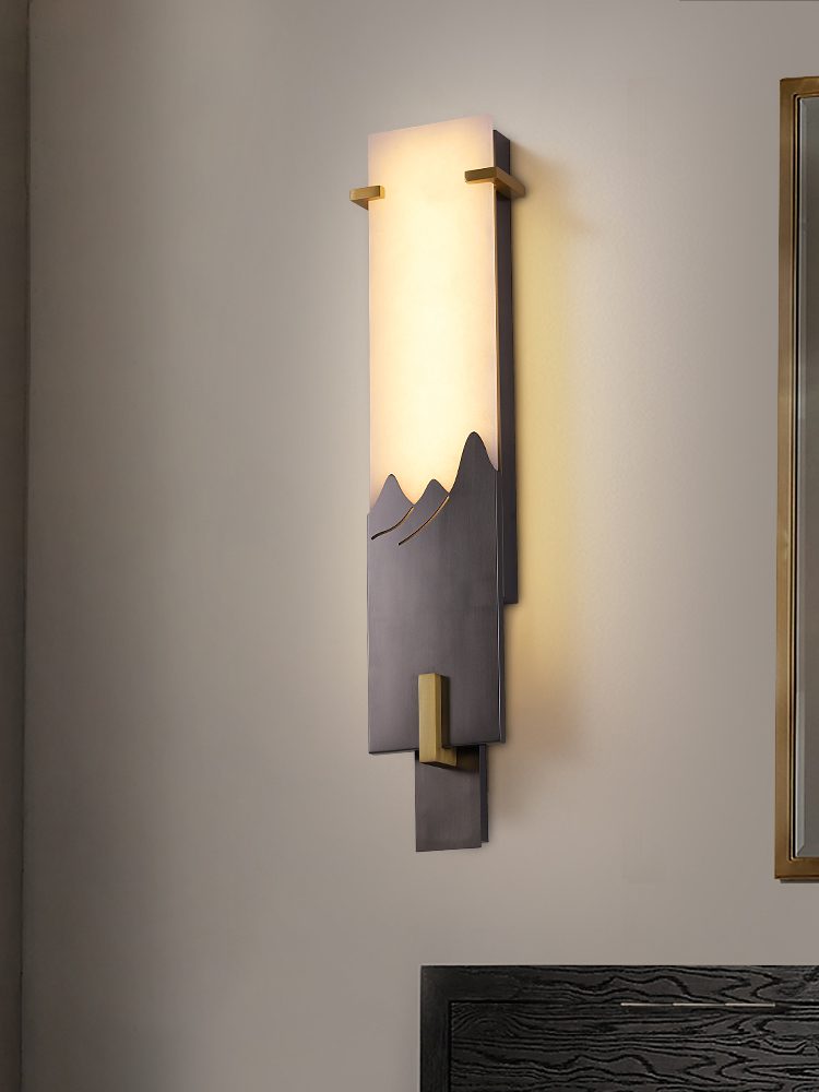 modern-alabaster-stone-wall-sconce-vertical-led-light-with-bronze-accent-for-living-room