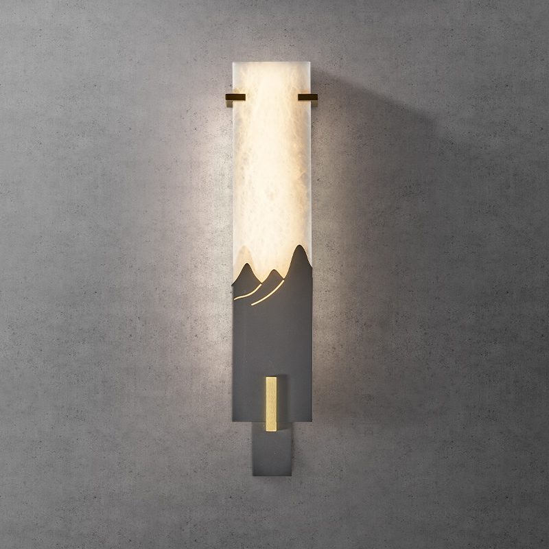 modern-alabaster-stone-wall-sconce-vertical-led-light-with-bronze-accent-for-living-room