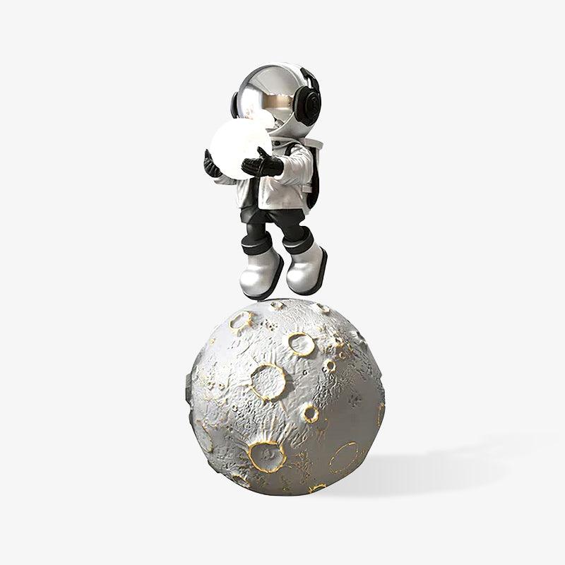 Modern Astronaut Diver LED Floor Lamp with Built-in Battery for Creative Space Theme Decor