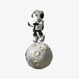 Modern Astronaut Diver LED Floor Lamp with Built-in Battery for Creative Space Theme Decor