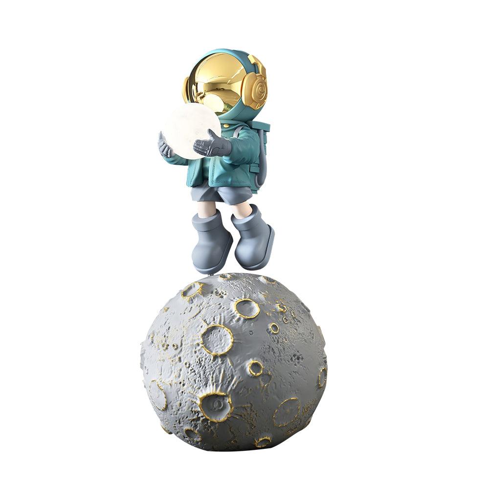 Modern Astronaut Diver LED Floor Lamp with Built-in Battery for Creative Space Theme Decor
