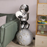 Modern Astronaut Diver LED Floor Lamp with Built-in Battery for Creative Space Theme Decor