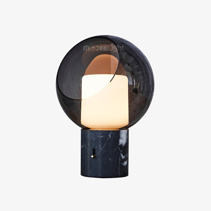 mid-century-scandinavian-evedal-domed-glass-table-lamp-with-stained-glass-shade