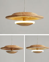 modern-solid-rubber-wood-dome-pendant-lamp-with-integrated-led-lighting
