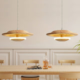modern-solid-rubber-wood-dome-pendant-lamp-with-integrated-led-lighting